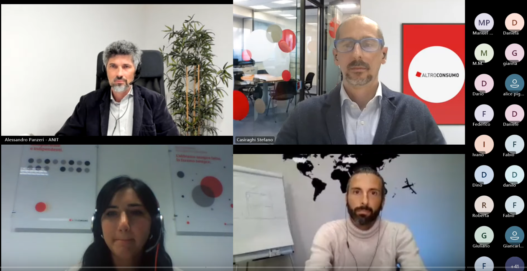 Samuele Trento consulente tecnico di Altroconsumo per il progetto europeo Clear-HP